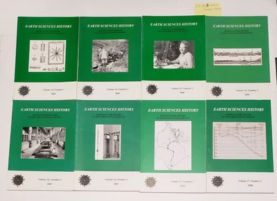 Lot 8 Earth Sciences History; Geology Paleontology Journals 2005-2008 Full years Foto 1 de 2