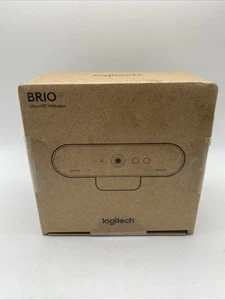 Logitech Brio 4K Ultra HD Webcam – 960-001105 – V-U0040 New Sealed - Photo 1/6