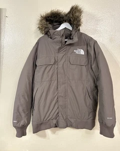 The North Face Jacket Mens Large Dry Bent  Bomber Fur 600 Down Relaxed - Picture 1 of 13