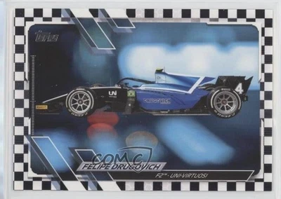 2021 Topps Formula 1 F2 Cars Checkered Flag Felipe Drugovich #118 - Image 1 of 2