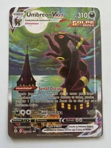 Umbreon VMAX Alt Art Secret Rare Pokemon Card Evolving Skies (Spanish) 215/203 - Picture 1 of 5