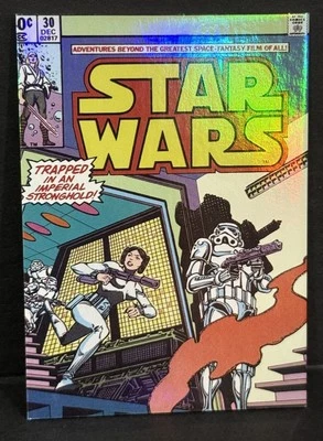 2024 Topps Masterwork Star Wars #MC-8 Star Wars #30 Dec 1979 Comic Cover /299 - Image 1 of 4