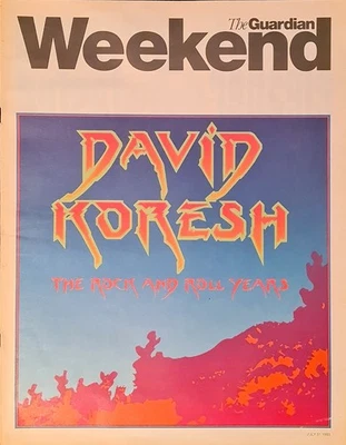 Vintage The Guardian Weekend Magazine July 31st 1993 - David Koresh - Image 1 of 4