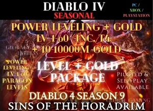 💥Diablo 4💥SEASON 9🔥Sins Of The Horadrim🔥✨LEVEL + GOLD +PARAGON✨BOOSTER PACKS - Picture 1 of 1
