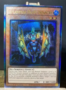 ATLANTEAN HEAVY INFANTRY ULTIMATE RARE 1ST EDITION RA04-EN010 YuGiOh CARD - Picture 1 of 2