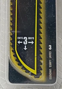 Lot (6 pc) 10" SPYDER BORE-BLADES 2 Blades in One Plunge cut Reciprocating Saw - Picture 1 of 4