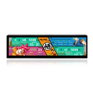 8.8" LCD Screen HDMI Secondary Display AIDA64 CPU GPU SSD Info Monitor 1920*480 - Picture 1 of 11