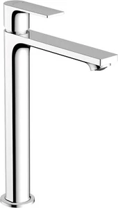 Grifo de lavabo de baño alto Hansgrohe 72564001 Rebris E contemporáneo en cromo - Imagen 1 de 3