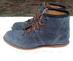 Joseph Cheaney Collette Blue Suede Boots Size UK 3.5 - Picture 1 of 10