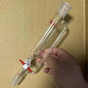 Embudo de presión constante de vidrio de laboratorio de 10 ml-1000 ml con boca estándar cilíndrica - Imagen 1 de 7