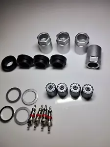 Kit de servicio de tapa de válvula de tuerca de lavadora reparación sensor de presión de neumáticos TPMS apto para tpms - Imagen 1 de 4