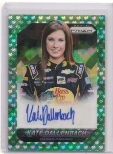 2016 Panini Prizm Kate Dallenbach Green Flag Prizm Auto Card 20/25 - Picture 1 of 2