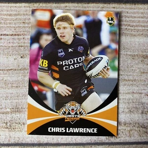 Chris Lawrence #187 ~ NRL Daily Telegraph Trading Card 2011 ~ Balmain Tigers - Picture 1 of 3