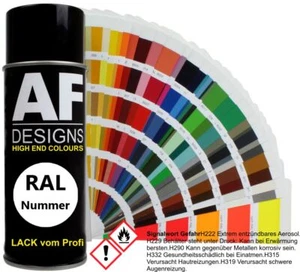 RAL Lackspray Autolack Sprühdose Spraydose RAL matt stumpfmatt - wie Bundeswehr - Bild 1 von 570