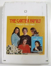 The Carter Family / Johnny CASH 8-Track Tape~ Country's First Family 1978 CBS VG