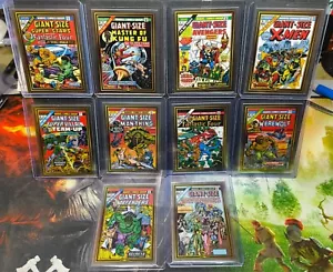 2024 Topps Cromo Marvel Tamaño Gigante REGULAR Tamaño JUEGO COMPLETO (Todos 10) MG1 - MG10 - Imagen 1 de 2