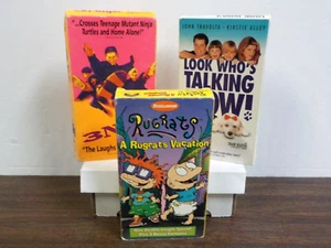 C0423 Misc. Mixed "Child Theme" VHS Movie Lot (D) (3x Movies Total) (Untested*) - Picture 1 of 13
