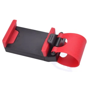 In Car Steering Wheel Mobile Phone Mount Holder For iPhone Universal Cell Phone - Picture 1 of 6