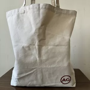 AG Jeans Adriano Goldschmied Natural Brown Caves Medium Tote Bag Shopping - Picture 1 of 9