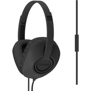 KOSS 195083 UR23i Cuffie stereo 4 piedi sopra la testa microfono su cavo 3,5 mm filo nero - Foto 1 di 6