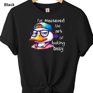 Funny Graphic Print T-Shirt Sarcastic Graphic Tee Men's Women's Humorous T-Shirt - Picture 1 of 41