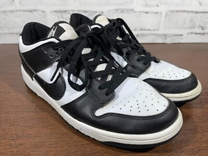 Nike Panda Dunk Low Black White 904234-001 - Men's Size 10 - Preowned No Insoles - Picture 1 of 22