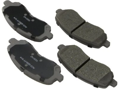 Juego de pastillas de freno delanteras AC Delco 46326HFXY 2002 para Chrysler Sebring 2001-2005, 2008 Foto 1 de 2