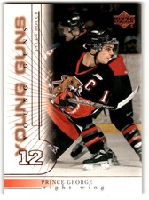 2000-01 Upper Deck Young Guns Tyler Bouck Rookie #201 Prince George Cougars
