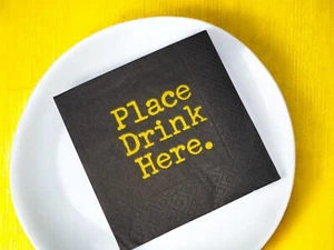Party Napkins 3-Ply High Quality Cocktail Beverage Dessert 20-Count SHIPS FAST - Picture 1 of 4