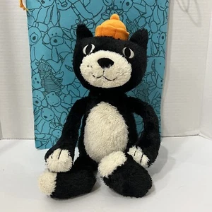 Jellycat Jack Cat Plush Black White Soft Toy 2024 Tuxedo Heritage Original 14” - Picture 1 of 8