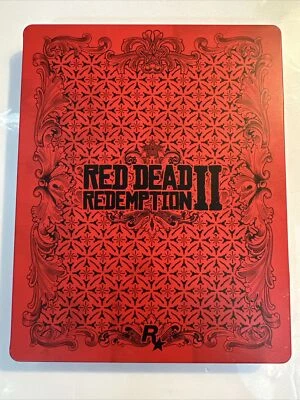 Xbox One Red Dead Redemption 2 Red Steelbook Edition! CIB! Complete With Manuals - Image 1 of 4