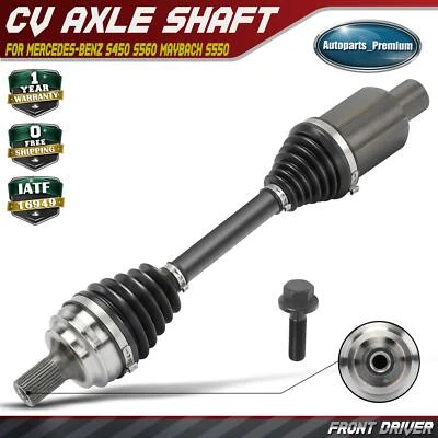 Front Driver Side CV Axle Assembly for Mercedes-Benz S450 S550 S560 Maybach S550 - Image 1 of 4