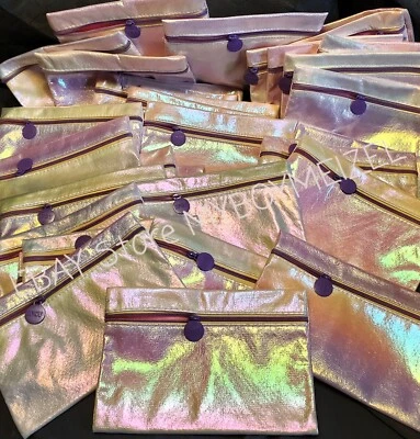 Lot of 50 Ipsy Glam Bags September 2022 Holographic Fabric Bag No Contents