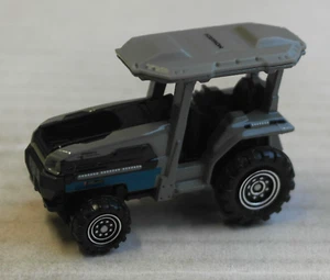 Matchbox Monarch EV Tractor Traktor grau/blau Schlepper Bauernhof Mattel MBX - Bild 1 von 4