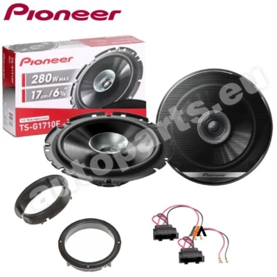 Kit 2 Casse Pioneer Anteriori Doppio Cono per Volkswagen T-Cross dal 2018 - Immagine 1 di 4