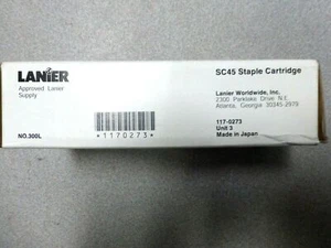 Genuine Lanier 117-0273 SC45 Type L1 Staples - NEW SEALED - Picture 1 of 1