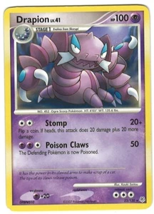 Pokémon Karte Drapion 23/130 Diamant & Perle Rare 100 HP Lightly Played D1 - Bild 1 von 2