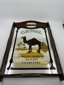 Vintage Camel Cigarette Turkish Blend Mirror Tray In Good Shape - Picture 1 of 10