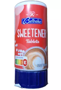 Belbake Low Calorie Sweeteners Tablets 72g NEW - 1 x Pack of 1200 tablets - Bild 1 von 3