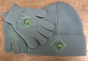 Gorra con medias azules con guantes a juego - de Harry Hall - niño - talla única se adapta a todos - Imagen 1 de 4