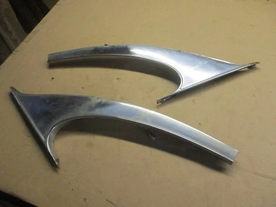 Pontiac Catalina Star Chief 1955 1/4 cristal techo embellecedor acero inoxidable Chevrolet Belair Foto 1 de 4