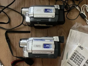 JVC GR-DVL510U Lot of 2 Camcorder VCR Player Video Untested **SEE PICS & READ - Picture 1 of 19