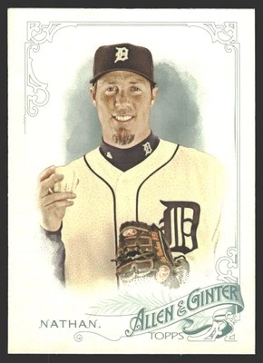 Joe Nathan #295 2015 Topps Allen & Ginter Detroit Tigers - Image 1 of 2