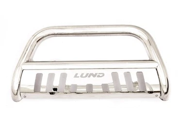 Lund 27021210 Stainless Steel Bull Bar with Integrated LED Light Bar Foto 1 de 4