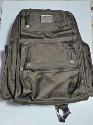 Tumi Alpha T-pass Business Brief Pack - BROWN 26178BH Backpack Very Nice - Image 1 of 4