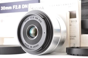 Sigma Art 30mm F/2.8 DN Silver Lens Sony E Mount APS-C /Box *Casi como nuevo ... - Imagen 1 de 11