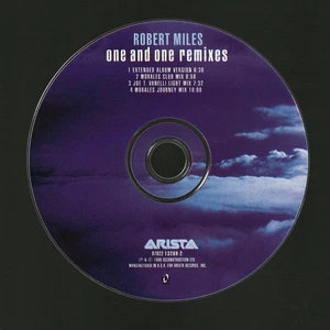 Robert Miles One and One Remixes Promo CD Disc Only Rare Collectible - Picture 1 of 2