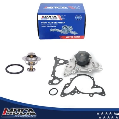 Water Pump & Thermostat for Dodge Stratus Avenger Mitsubishi Galant Eclipse V6 - Image 1 of 4