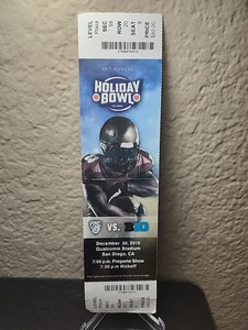 2015 Holiday Bowl Full Ticket Stub Wisconsin Badgers 23 USC Trojaner 21 - Bild 1 von 3