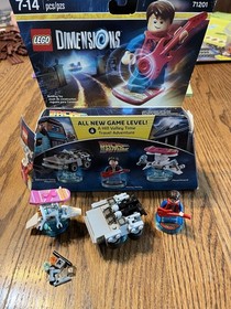 Lego Dimensions Back To The Future Level Pack 100% Complete With Box